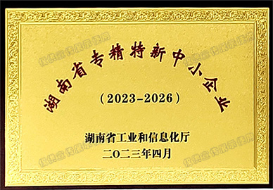 湖南省专精特新中小企业